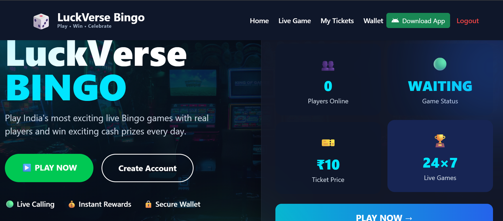 LuckVerse Bingo